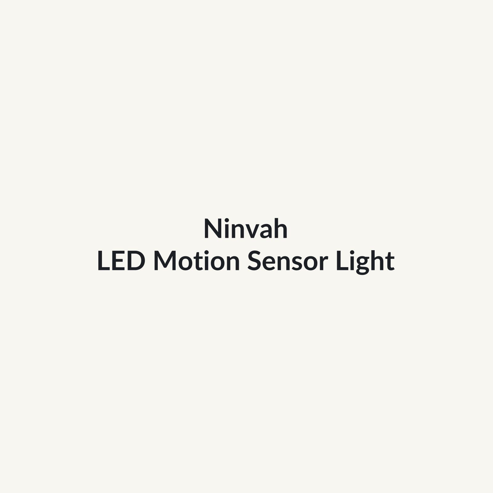 Ninvah LED Motion Sensor Light product preview