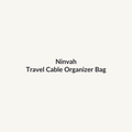 Ninvah Travel Cable Organizer Bag product preview